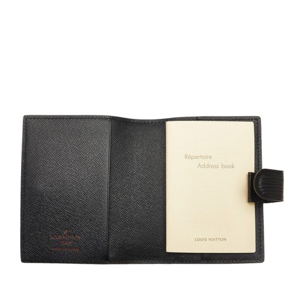 9lioi9j62ocfbwwy 5 Louis Vuitton Epi Agenda Mini Notebook Cover R20072 Noir Black Leather