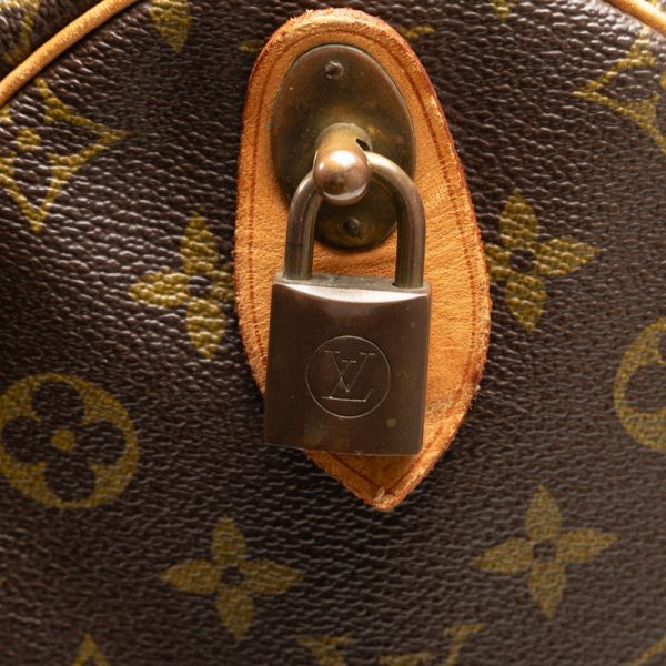 9qgx3sjiug1cfdqk 12 Louis Vuitton Monogram Keepall 55 M41424 Brown