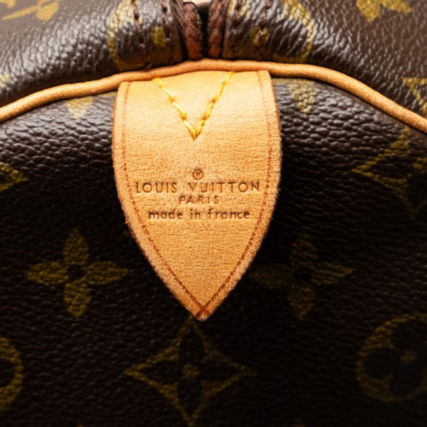 9qgx3sjiug1cfdqk 7 Louis Vuitton Monogram Keepall 55 M41424 Brown