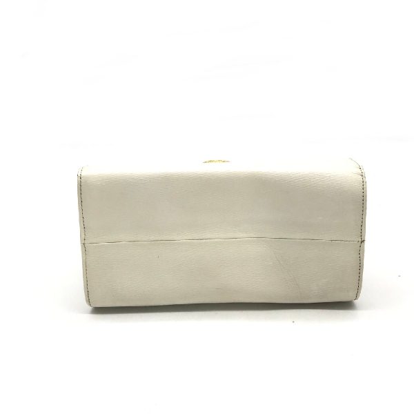 a1754a 3 Balenciaga 2WAY Handbag Leather White