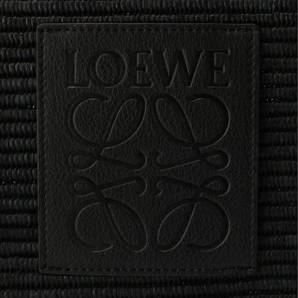 a223099x2100431185 4 LOEWE Small Square Basket Bag Black