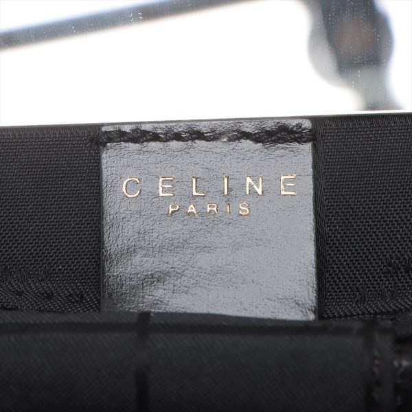 a2637203 7 Celine Vanity Leather Hand Tote Bag Black