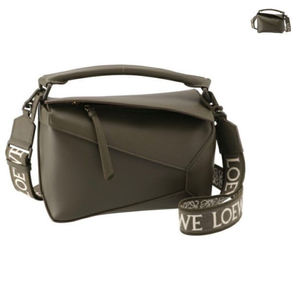 a510p60x240079 LOEWE Puzzle Edge Small Shoulder Bag