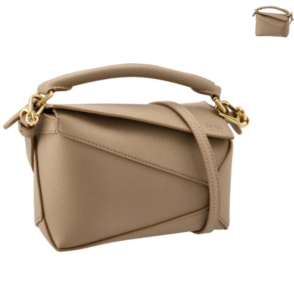 a510p88x160053 LOEWE Puzzle Mini Shoulder Bag PUZZLE Soft Grain Calf Crossbody Bag