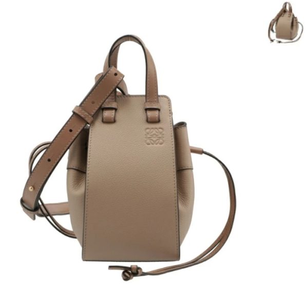 a538v07x150053 LOEWE Hammock Drawstring Mini Shoulder Bag