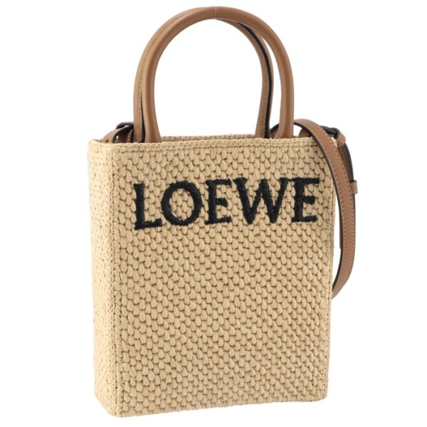 a563s30x0500492165 LOEWE Tote Bag Mini Standard Raffia Basket Shoulder Bag