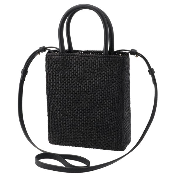 a563s30x090049 2 LOEWE Mini Raffia Basket Tote Bag