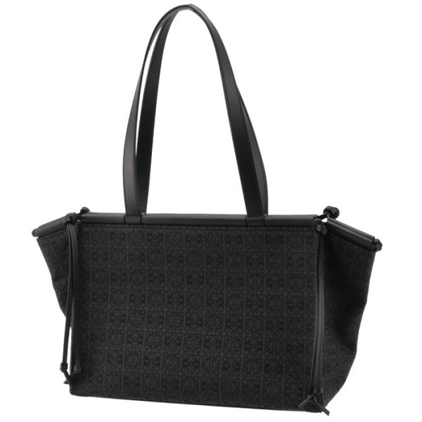 a612a93x2500631268 2 LOEWE Cushion Tote Anagram Small Black