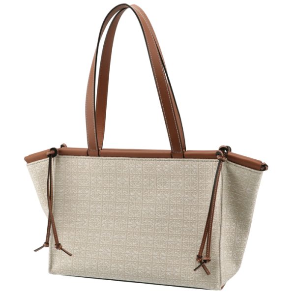 a612a93x2500632426 2 LOEWE Cushion Tote Anagram Small Beige