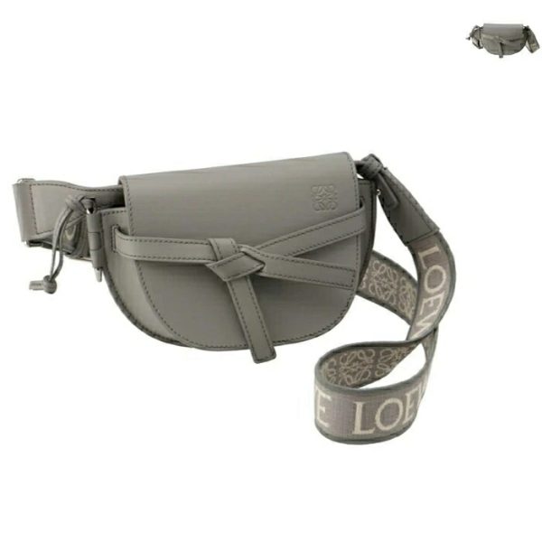 a650n46x130068 LOEWE Gate Mini Dual Logo Belt Bag