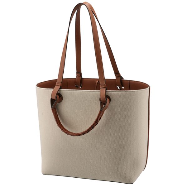 a717t23x0200632426 2 LOEWE Anagram Tote Bag Medium Beige Brown