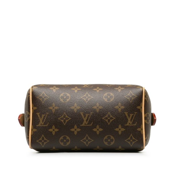 a9hi37to8b3h9d4v 4 Louis Vuitton Monogram Speedy 20 Shoulder Bag 2WAY Brown