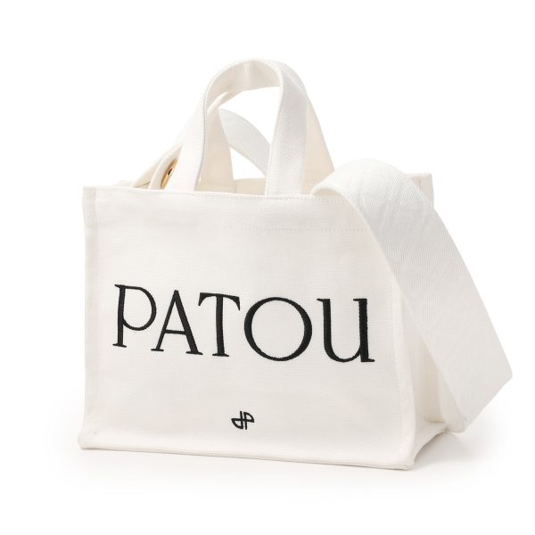 ac0440076 001w01 Patou Small Tote Bag White