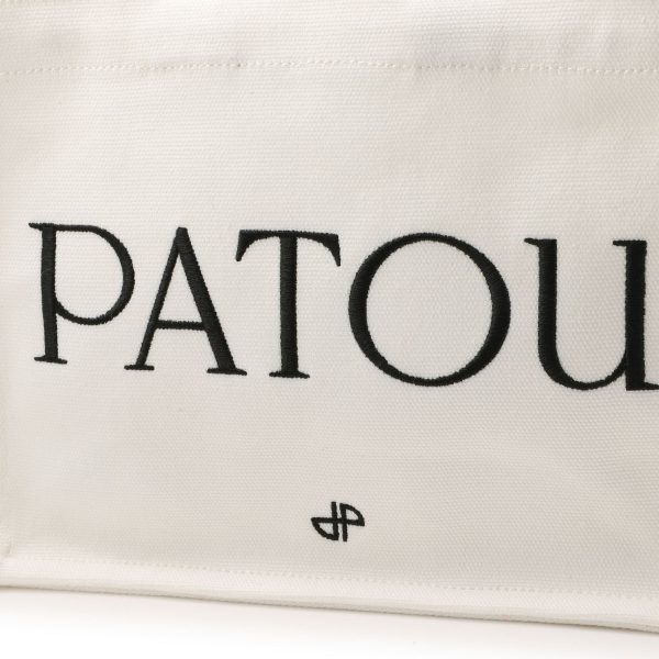 ac0440076 001w10 Patou Small Tote Bag White