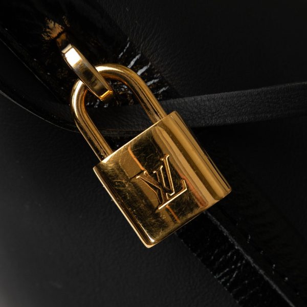 aevwebqlm9eje4c3 11 Louis Vuitton Lockit East West Handbag M93844 Noir Black Leather