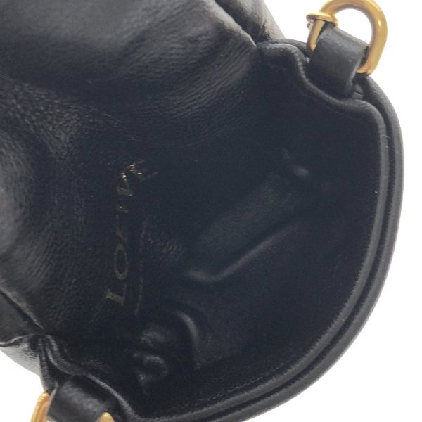 alwxd2csjs87 5 Loewe Goya Puffer Case Mini Shoulder Bag Black