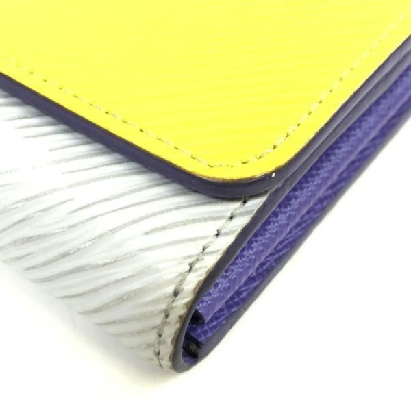 b0462b1 3 LOUIS VUITTON Portefeuille Twist Epi Long Wallet Yellow