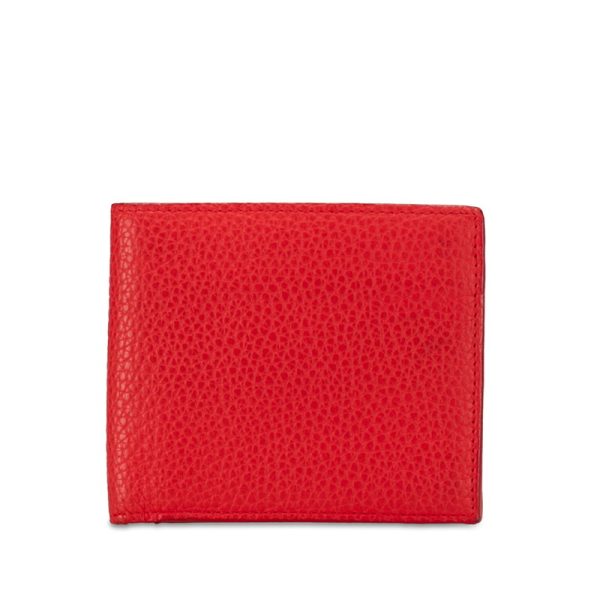 b71n9ypxfqj941f9 1 Bottega Veneta Bifold Wallet Compact Wallet Billfold Red Leather