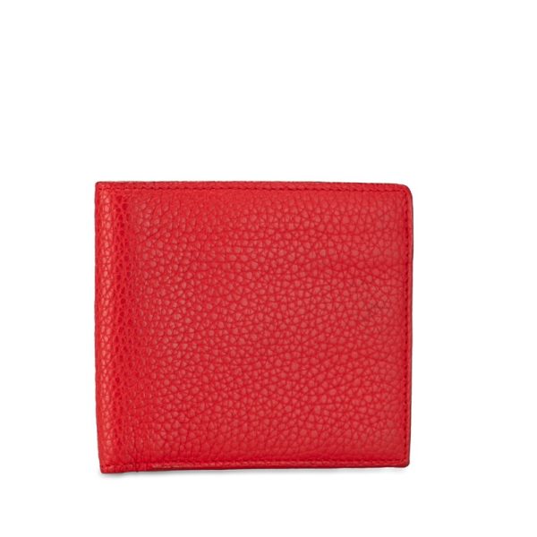 b71n9ypxfqj941f9 2 Bottega Veneta Bifold Wallet Compact Wallet Billfold Red Leather