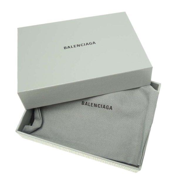 ba21fw115 6 BALENCIAGA Card Case CASH CARD HOLDER 594309 IWVG3 White x Black