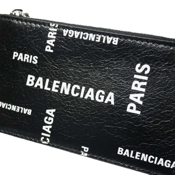 ba23fw108 3 BALENCIAGA Card Case Coin Case Black