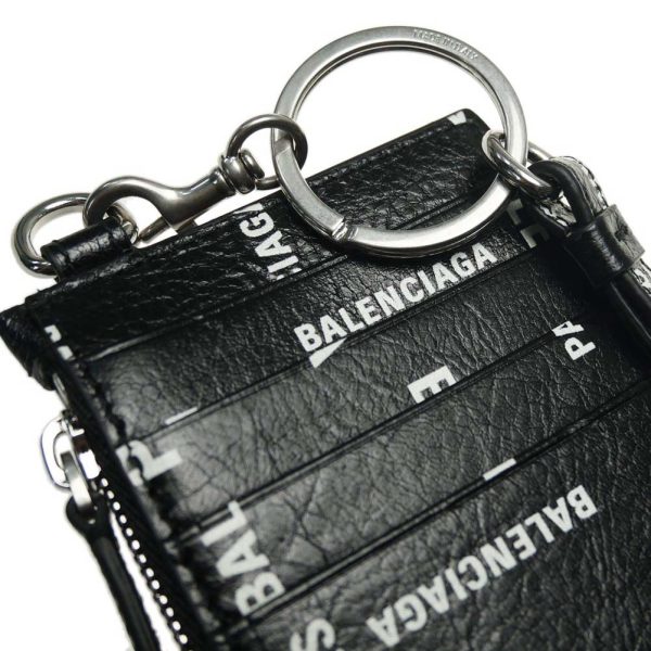 ba23fw108 5 BALENCIAGA Card Case Coin Case Black