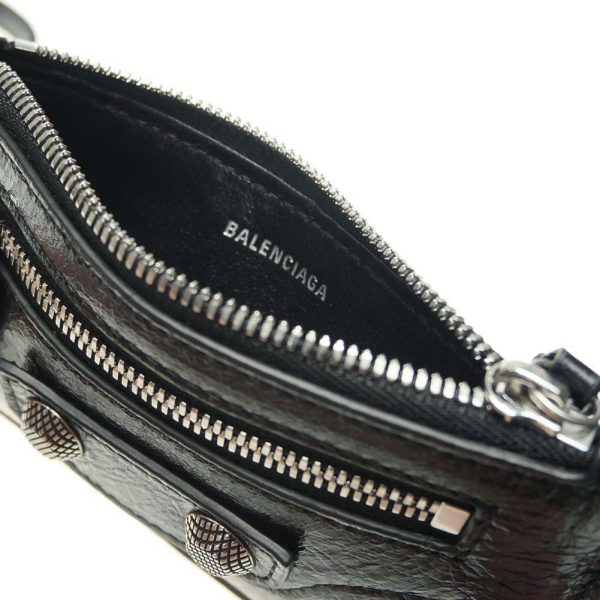 ba23fw109 4 BALENCIAGA Card Case Coin Case Black