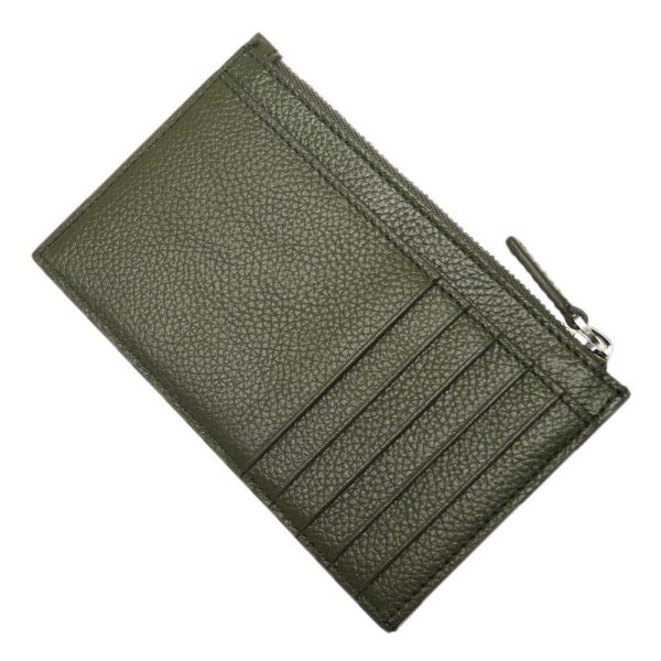 ba23fw112 2 BALENCIAGA wallet card case with coin purse Khaki