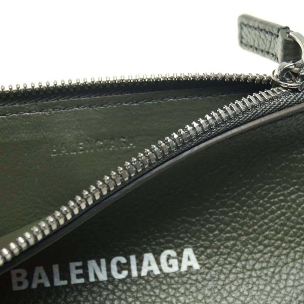 ba23fw112 7 BALENCIAGA wallet card case with coin purse Khaki