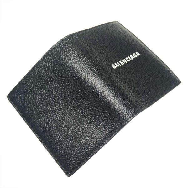 ba23fw120 4 BALENCIAGA Bifold Wallet CASH VERTICAL Black