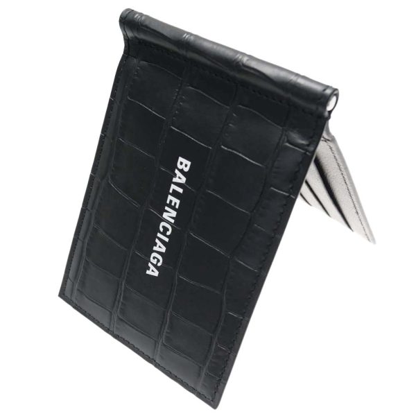 ba24ss331 5 BALENCIAGA Money Clip Black