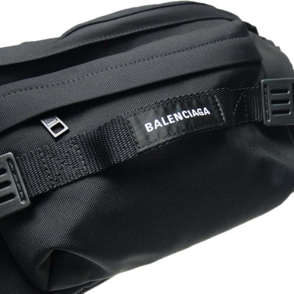 ba24ss342 6 BALENCIAGA body bag BELTBAG L Black