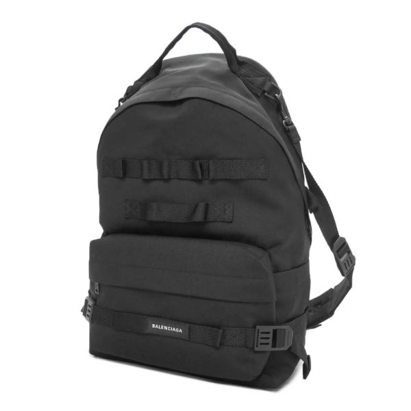 ba24ss345 1 BALENCIAGA Backpack EXPLORER Black