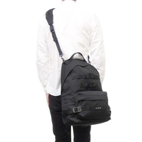 ba24ss345 3 BALENCIAGA Backpack EXPLORER Black