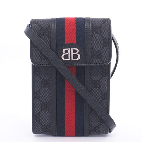 bag 19987 1 Balenciaga Gucci Hacker Project Phone Bag Black