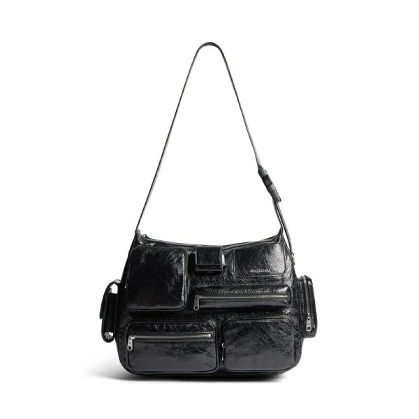 bal 1146 1 Balenciaga Superbusy Messenger Bag Black