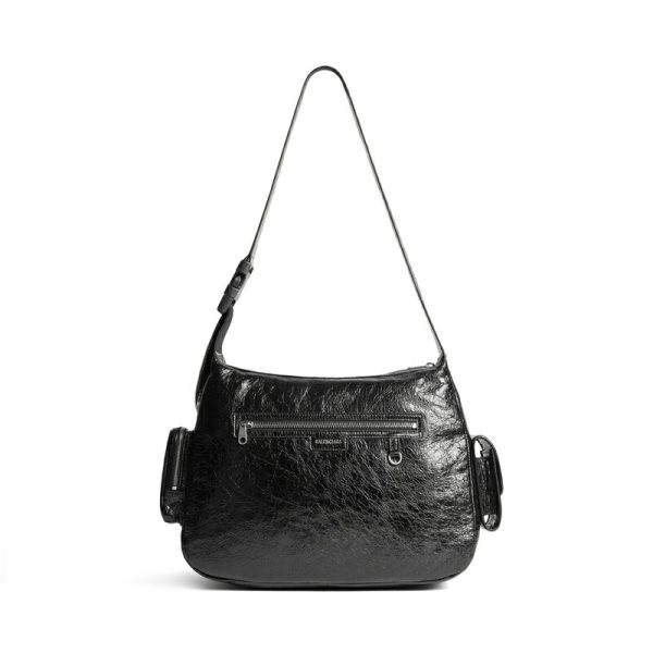 bal 1146 4 Balenciaga Superbusy Messenger Bag Black