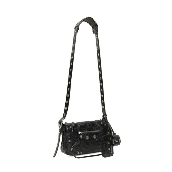 bal 1171 3 Balenciaga Le Cagole Flap Bag Black