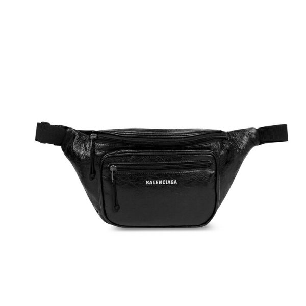 bal 1218 1 Balenciaga Explorer Belt Bag Black