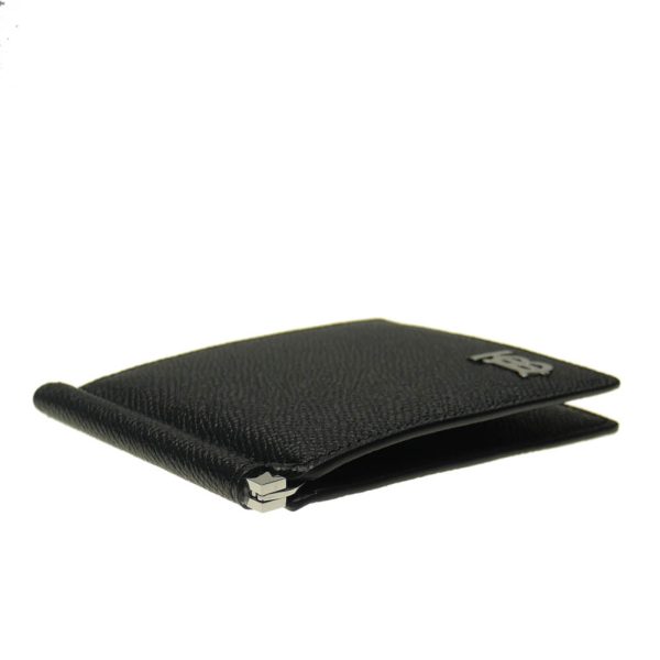 bb23fw139 4 BURBERRY Money Clip WALLET Black