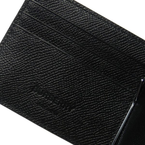 bb23fw139 5 BURBERRY Money Clip WALLET Black