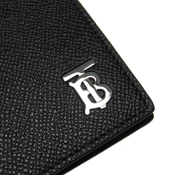 bb23fw139 6 BURBERRY Money Clip WALLET Black