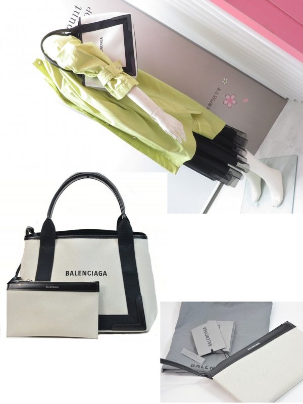 bbb1203244a Balenciaga Cabas Tote Bag White