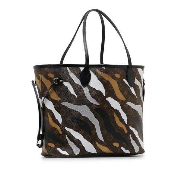 beuzeggk6r3cymff 2 Louis Vuitton Camouflage Neverfull MM League of Legends Tote Black