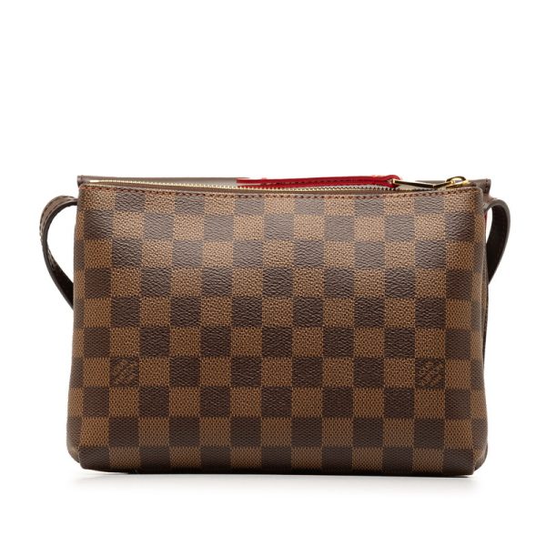 bginj7ne4j51k5y4 3 Louis Vuitton Damier Twice Crossbody Shoulder Bag Brown