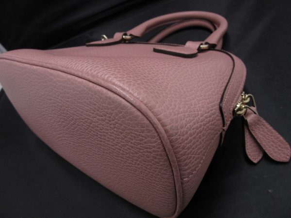 bhd205610825 4 Gucci 2WAY Leather Handbag Pink