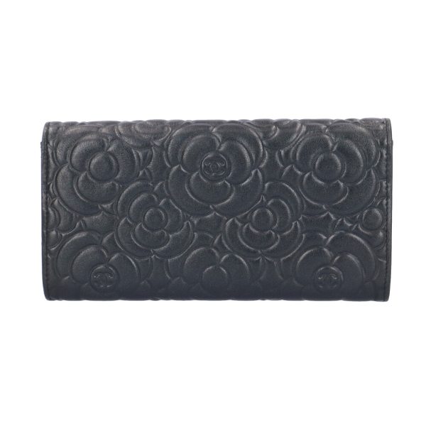 brb00090000005568 2 Chanel Camellia Lambskin Long Wallet