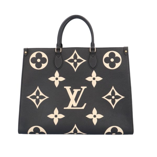 brb00090000005731 1 Louis Vuitton On the Go Monogram Emprene Shoulder Bag Black