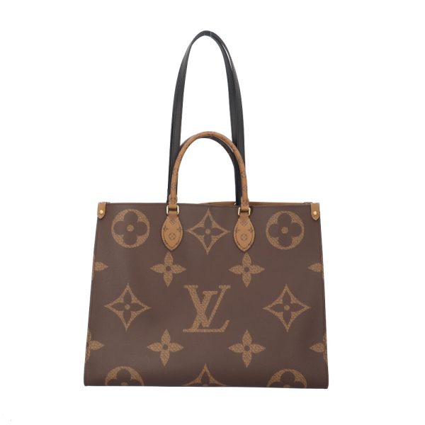 brb00090000006225 1 Louis Vuitton On the Go GM Shoulder Bag Monogram Giant Brown