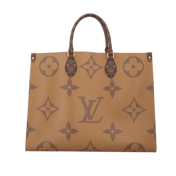 brb00090000006225 3 Louis Vuitton On the Go GM Shoulder Bag Monogram Giant Brown